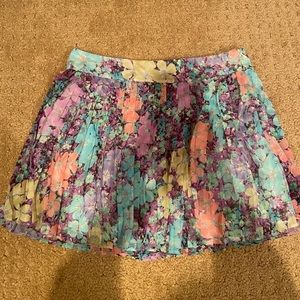 Floral skirt